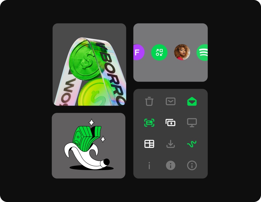 Asset libraries - Menu decoration